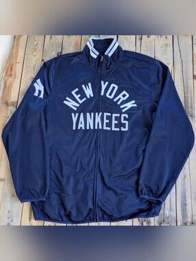 2000's MLB New York Yankees track jacket men's Size XL